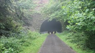 Bike Ride to the Kennerdell Tunnel on the Allegheny River Trail [upl. by Ordnasil]