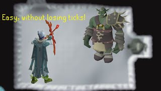 Solo Bandos GWD with the Bow of Faerdhinen easy no tickloss 60 [upl. by Bolme]