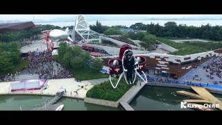 Martin Jetpack Flight Demonstration 6 December 2015 Shenzhen China [upl. by Lefkowitz717]