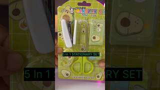 5 IN 1 MINI STATIONARY SET shorts gadgets [upl. by Treat]