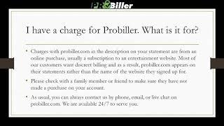 Probiller what is it for  a frequently asked question [upl. by Marelya]