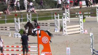 CSO Poney 2C Benjamin CLEMENCE PETITJEAN [upl. by Nahs]