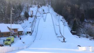 FIS Alpen cup  ladies skijumping [upl. by Retsevlys872]