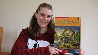 Agricola  solo playthrough and final thoughts solo Uwe Rosenberg series [upl. by Eberto]