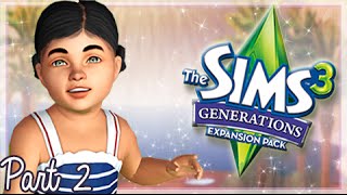 Lets Play  The Sims 3 Generations S2   Part 2  Grandma Fenderson [upl. by Ahtram]