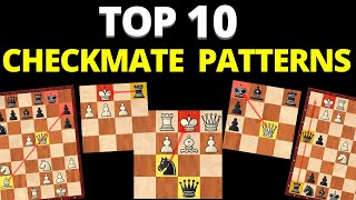 Top 10 Checkmate Patterns You Must Know [upl. by Ellenaj]