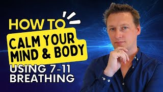 Learn To Relax With The 711 Breathing Technique  With Hypnotherapist Dan Jones [upl. by Ecirb]