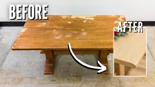 Reviving a Farmhouse Style Dining Table  FLIPMAS Day 8 [upl. by Yrem674]