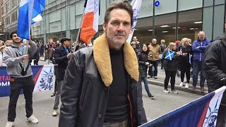 Dougray Scott at Tartan Day Parade NYC 2024 [upl. by Baggs]