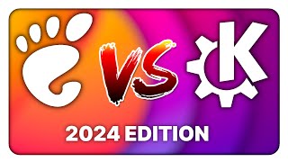 GNOME vs KDE Plasma in 2024 which one is better for Linux beginners [upl. by Cr]