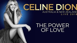 The Power Of Love Celine Dion 7th August 2018 Melbourne [upl. by Favrot518]