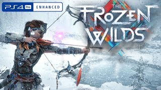 HORIZON Frozen Wilds Pelicula Completa Español  PS4 PRO [upl. by Nnaecarg]