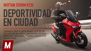 Wottan StormR125 Sport  Prueba y opinión [upl. by Dayir]