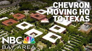 San Ramonbased Chevron to move headquarters to Texas [upl. by Templa]