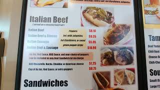 Bozos Hot Dogs Menu [upl. by Zurn552]