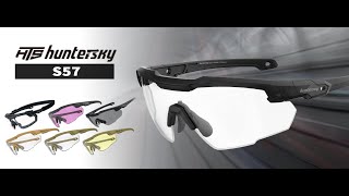 HUNTERSKY Anti Fog Shooting Safety Glasses [upl. by Kalle]