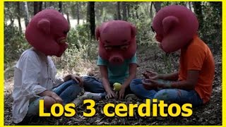 Los Tres Cerditos Chanchitos Cuento Nuevo con Moraleja [upl. by Firman]