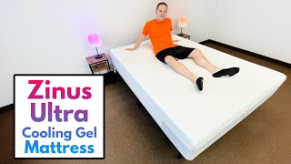 Zinus Ultra Cooling Gel Mattress  Worth It In 2022 [upl. by Anauqal]