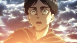 Attack On Titan Season 2 English Dub  Reiner amp Bertholdts Transformation [upl. by Nodnar412]