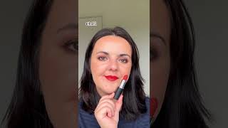 Mac red orange lipstick maccosmetics youtubecreatorcommunity [upl. by Ahsiemak]