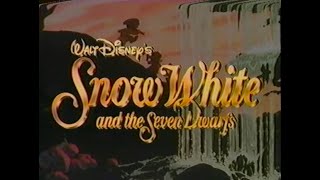 quotSnow Whitequot 1937 VHS Video Release Trailer [upl. by Epolenep668]