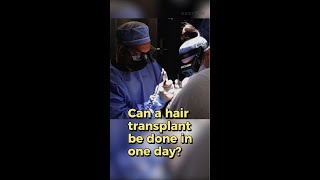 🔍👀 Can a hair transplant be done in one day [upl. by Reine]