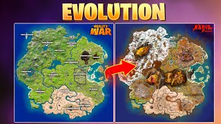 My Custom Fortnite Map Concepts EVOLUTION [upl. by Massey]