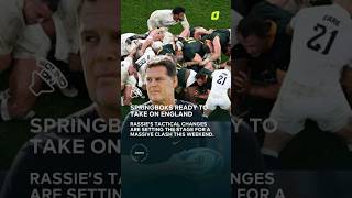 Rassie Erasmus Shares Tactical Plan for England springboksrugby autumnnationsseries [upl. by Yrrum910]