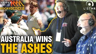 Australia Wins The Ashes As Called By Triple M Cricket  Triple M Cricket [upl. by Cattan]