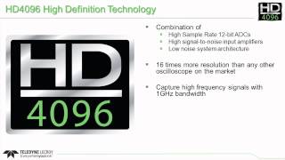 Teledyne LeCroy HDO 4000 Series Oscilloscope  Technology and High Definition Presentation [upl. by Namruht958]