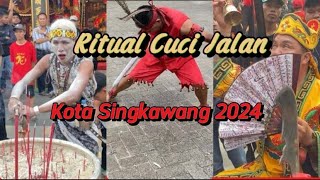 RITUAL CUCI JALAN FESTIVAL CAP GO MEH KOTA SINGKAWANG 2024  Bagian A [upl. by Ayarahs203]