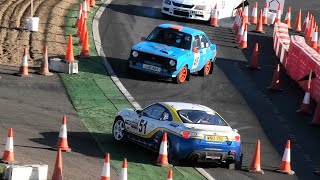 Brands Hatch  Crash and Action  MGJ Winter Rally Stages  January 2023 [upl. by Alisa]