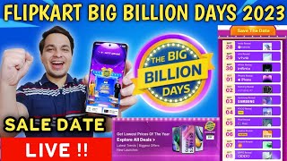 Flipkart Big Billion Days 2023 Sale Date Confirm 🔥 Flipkart Big Billion Days 2023  All Deals Reveal [upl. by Amethyst133]