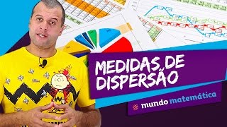 📊 Estatística 34 Medidas de dispersão  Matemática  ENEM [upl. by Zoes]