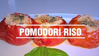 Pomodori ripieni di riso [upl. by Beverlee]