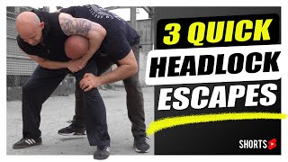 3 Ways To Defend A Headlock  Brazilian JiuJitsu Self Defense [upl. by Maximilien]