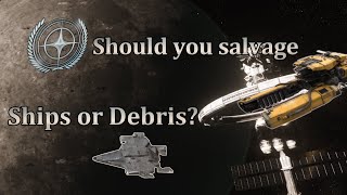 Star Citizen  Which is Better Derelicts or Debris [upl. by Driscoll]