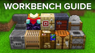 Minecraft Ultimate Every Workbench Guide [upl. by Octavla]