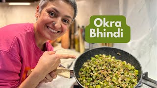 If you need a foolproof okra recipe then try this SABJI  DELICIOUS BHINDI MASALA  Food with Chetna [upl. by Raynold]