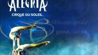 Alegria  Cirque du Soleil Lyrics [upl. by Anilave114]