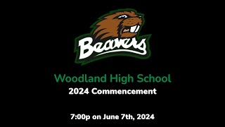 Woodland High School 2024 Commencement [upl. by Ludlew]