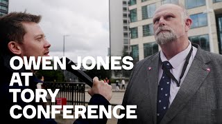 Owen Jones At Tory Conference A Party Totally Delusional [upl. by Marquita]