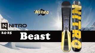 NITRO SNOWBOARDS ナイトロスノーボード BEAST 【ビースト】 [upl. by Dru]