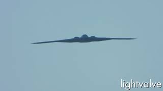 B2 Spirit Flyover Rose Parade 2022 [upl. by Kennith865]