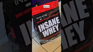 Insane whey la mejor proteína calidad precio 👌 gym protein motivation suplementos [upl. by Enirrok]