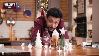 HERSHEYS Syrup Winter Delights with Chef Ranveer Brar Hot Chocolate [upl. by Kaycee724]