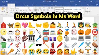 How To Create Symbol In Ms Word  Ms Word Main Symbol Kaise Banaye  Ms Word Tricks [upl. by Sher802]