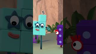 DESCUBRE EL PALACIO DE LOS PATRONES  Aprende a Contar con Uno Dos y Tres  Numberblocks shorts [upl. by Glassco151]