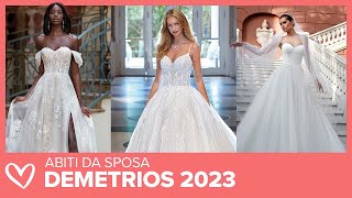 Abiti da sposa  DEMETRIOS Collezione 2023 [upl. by Sherline]