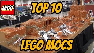 Top 10 BEST LEGO Star Wars MOCs EVER [upl. by Gridley940]